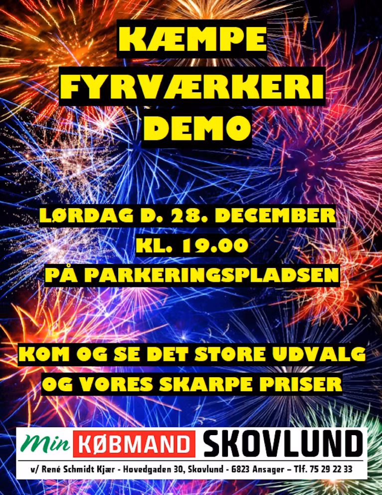 fyrværkeri