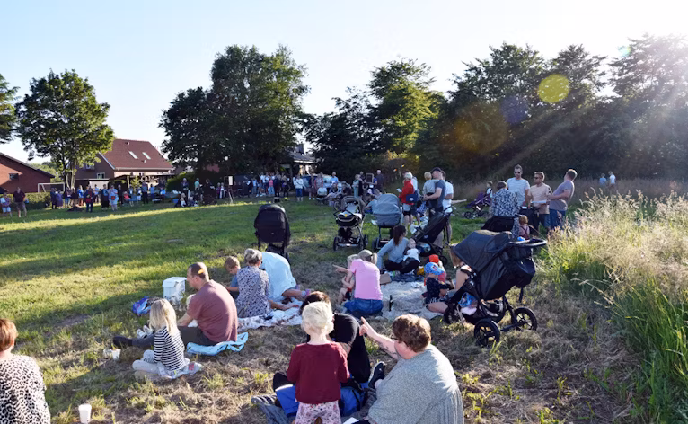 Vejret var med arrangementet