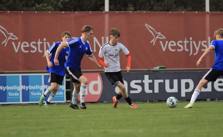 Kristian Møllegaard Kristoffersen scorede Vardes enlige mål