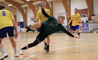 Blåbjergs Simon Tryk lavede 5 mål for hjemmeholdet